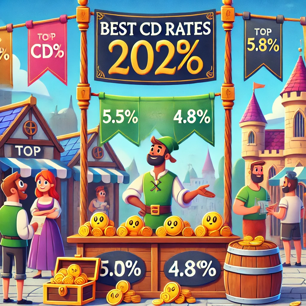 Overview of the best CD rates for January 2025.