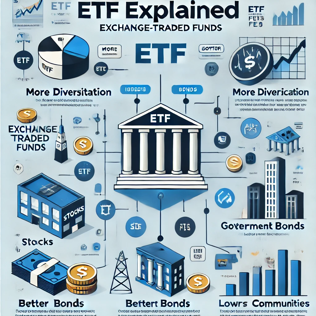 What an ETF is and how it works - explained in an infographic